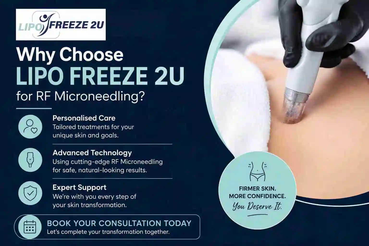 Why Choose LIPO FREEZE 2U for RF Microneedling Leeds?
