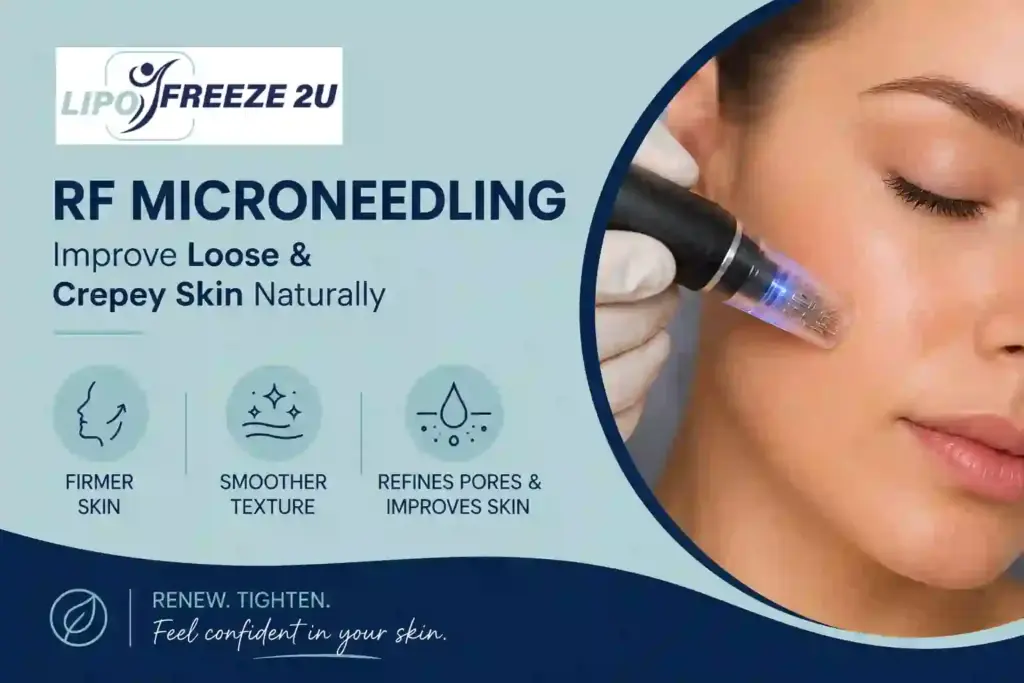 Can RF Microneedling Help Improve Loose and Crepey Skin Leeds?